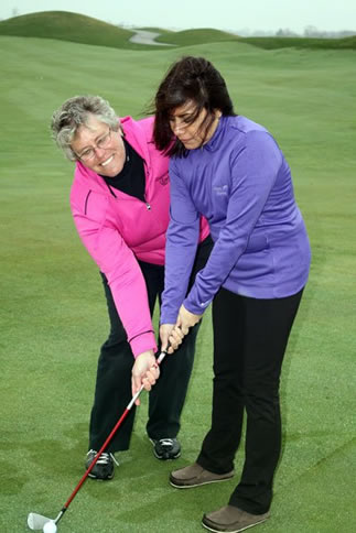 Former LGPA Tour Player and Prairie Landing Teaching Pro Kathy Williams